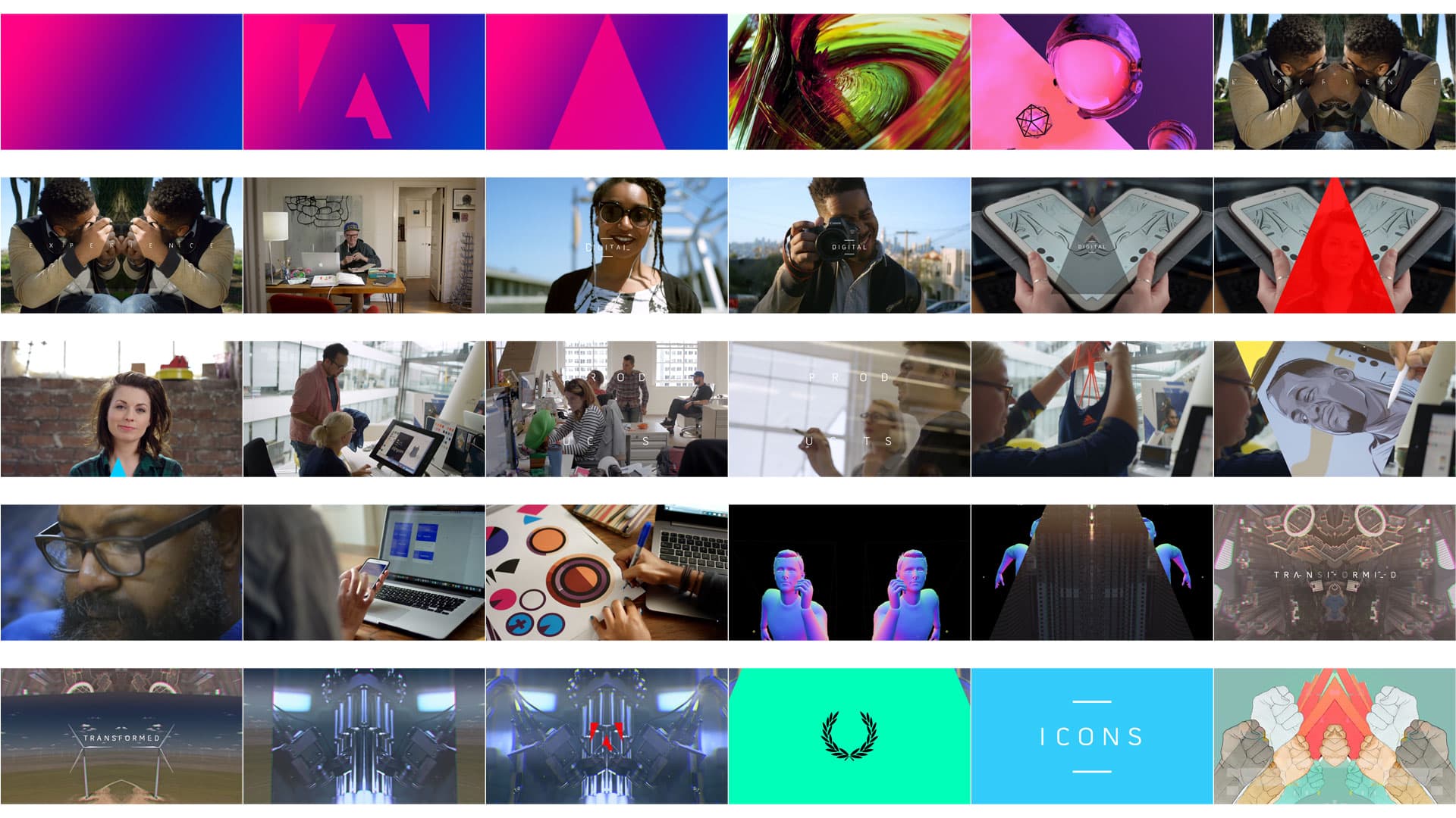 Adobe Creative Cloud for Enterprise Design is Power Launch Video Storyboards