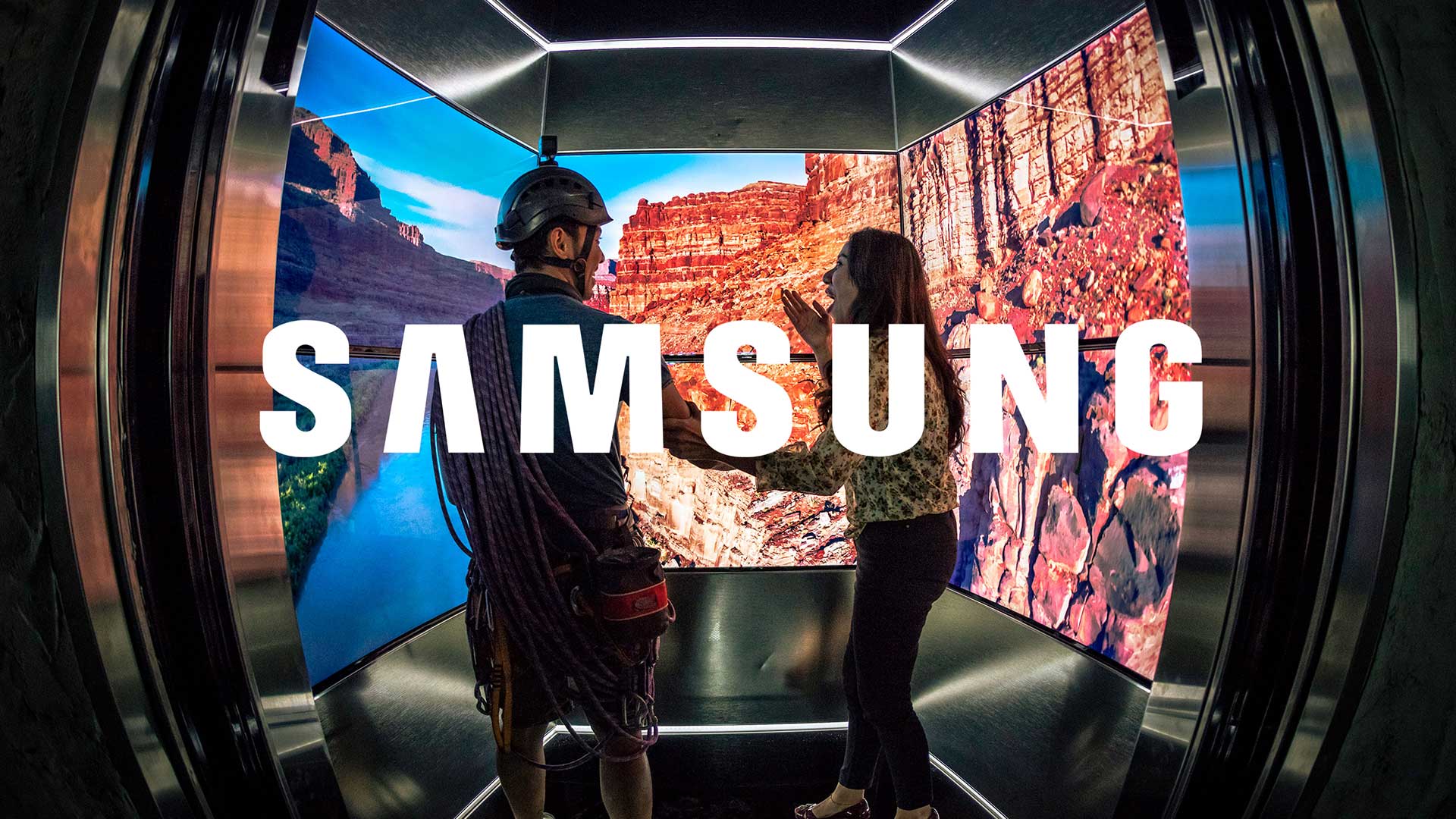 Samsung ThisIsTv Elevtor Experience Press Release Photo