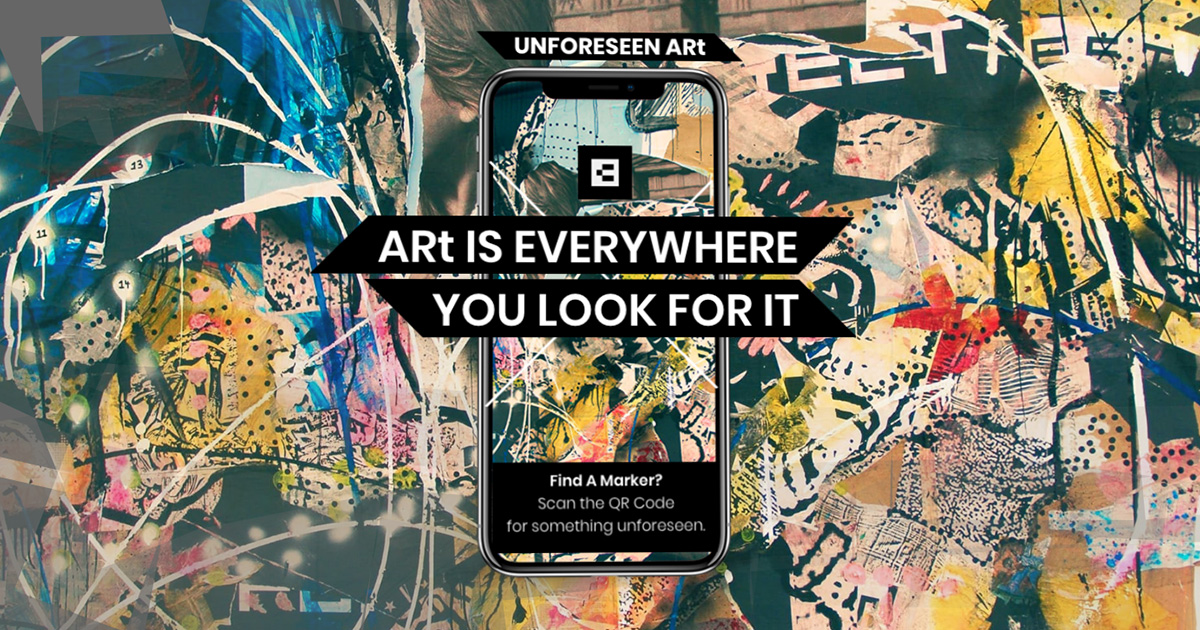 Gallery6 WebVR Experience Landing Page Screenshot